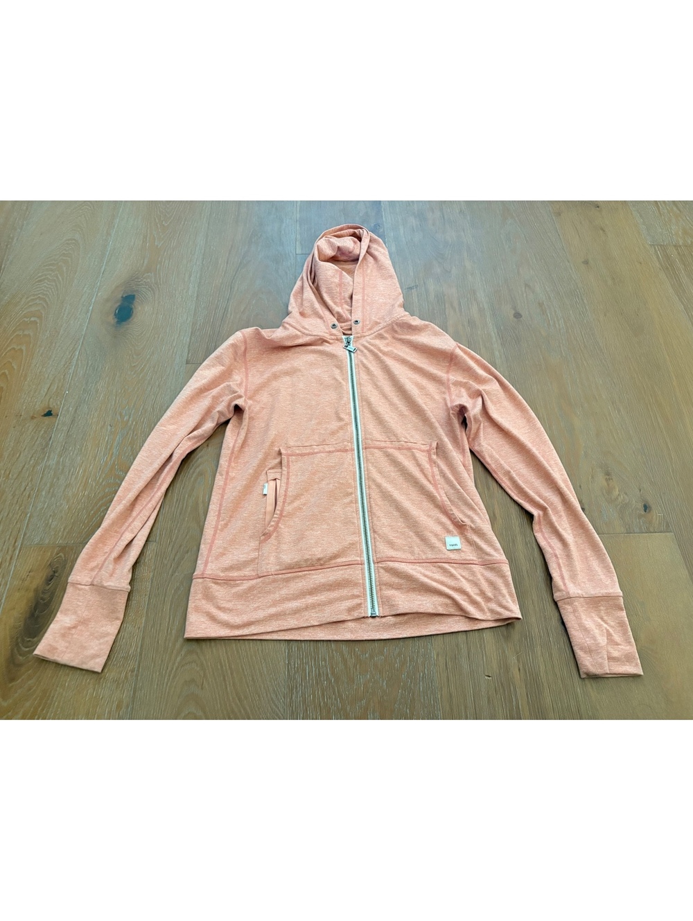 Vuori Peach Full-Zip Hoodie XS